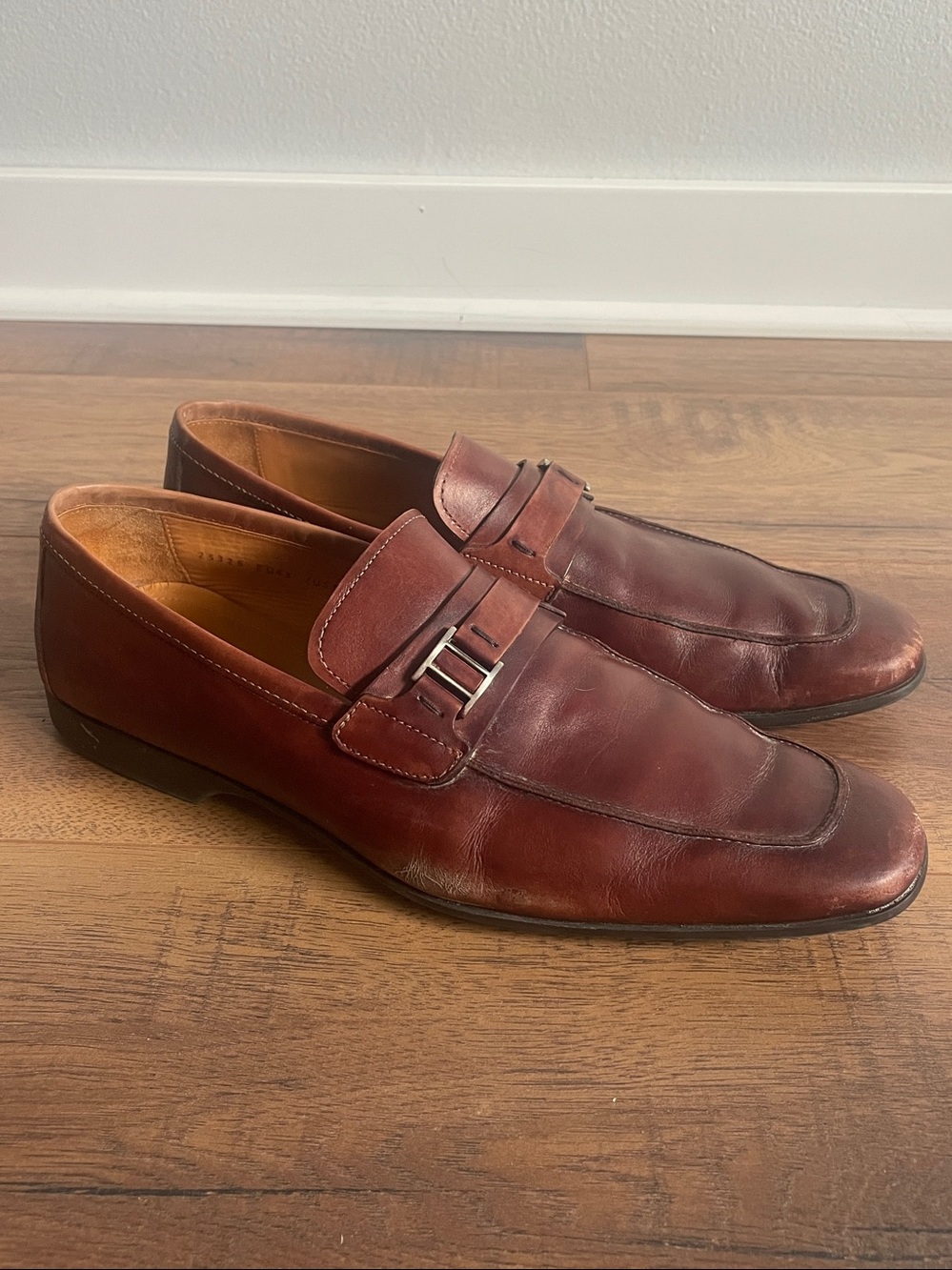 Magnani Men’s Raso Bit Leather  Loafer Size 10